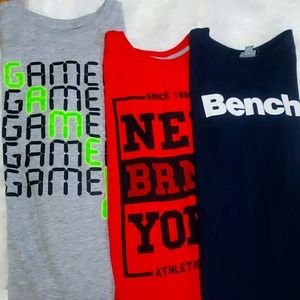 Kidboys 3 piece long sleeve tee bundle